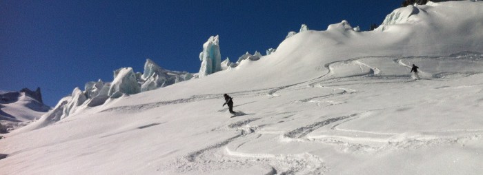vallee blanche neige poudreuse
