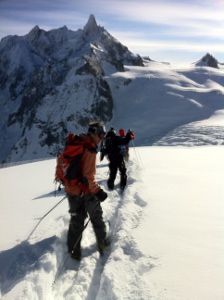 envers du Plan Vallée Blanche conditions