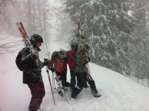 grands montets snowfalls