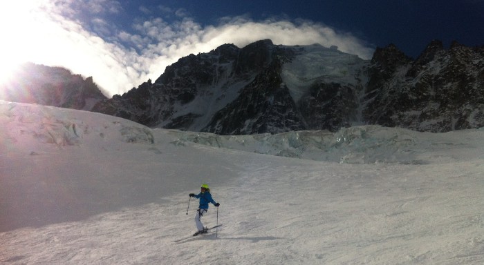 argentiere pas de chevre vallee blanche