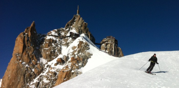 aiguille du midi vallee blanche