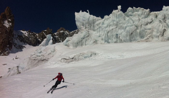 glacier de toule séracs