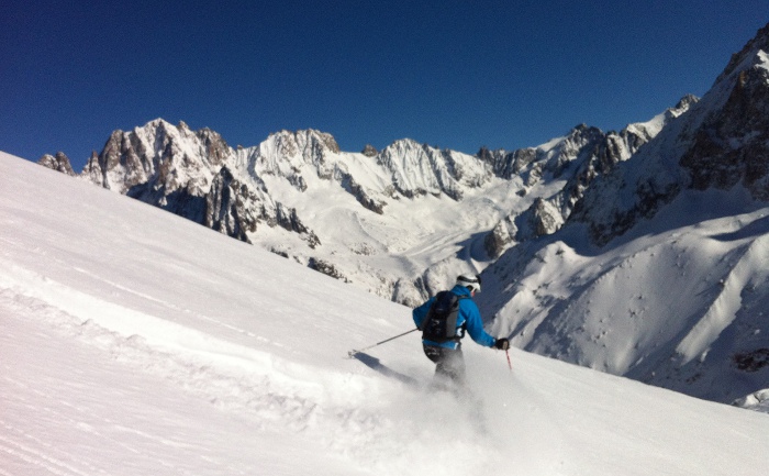 valleeblanche les drus la verte